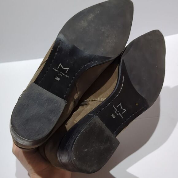 Marc Fisher Mlyatina Pointed Toe Ankle Boot Tan Size 10M - Picture 6 of 12